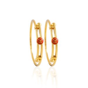916 Gold OM Design Baccha Kadli - BK38