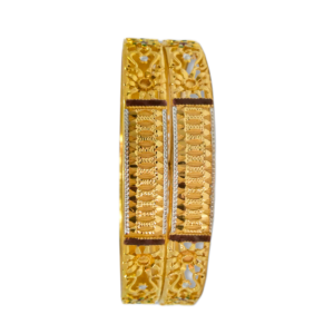 916 Gold Stunning Double Pipe Kadli - DPK16