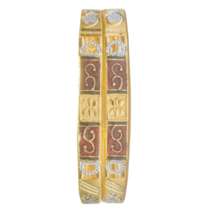 916 Gold Handmade Double Pipe Kadli - DPK18