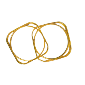 916 Gold Classic Double Pipe Kadli - DPK24