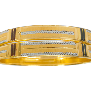 916 Gold Classic Double Pipe Kadli - DPK43