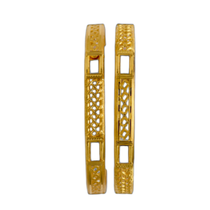 916 Gold Royal Double Pipe Kadli - DPK74
