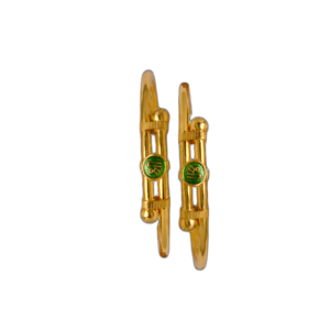 916 Gold Hallmarked Baccha Kadli - BK29