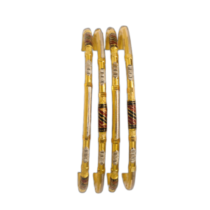 916 Gold Daily Wear Four Pipe Kadli - FPK31
