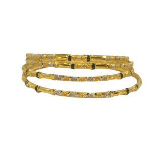 916 Gold Elegant  Four Pipe Kadli - FPK09