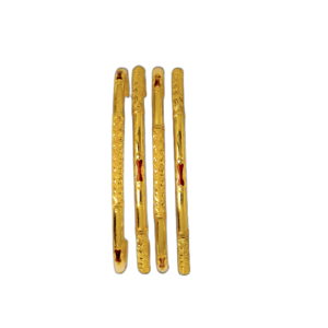 916 Gold Four Pipe Kadli - FPK24
