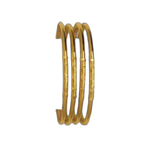 916 Gold Four Pipe Kadli - FPK23