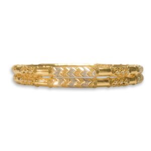 916 Gold Simple Round Pipe Kadli - RPK52