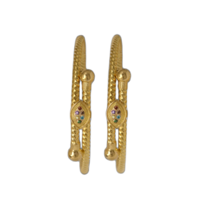 916 Gold Designer Baccha Kadli - BK09