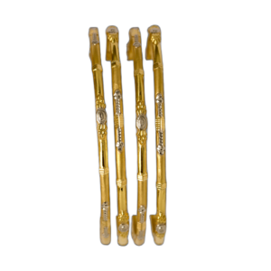 916 Gold Unique Four Pipe Kadli - FPK25