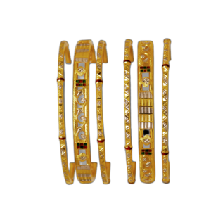916 Gold Hallmarked Kadli Set