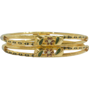 916 Gold Daily Wear Vakiya Kadli - VK07