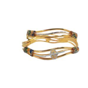 916 Gold Designer Vakiya Kadli - VK13