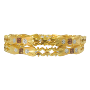 916 Gold Simple  Vakiya Kadli - VK16