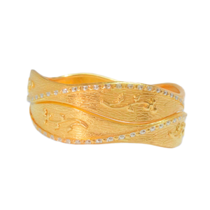 916 Gold Handmade Vakiya Kadli - VK19