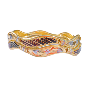 916 Gold Fancy Vakiya Kadli - VK21