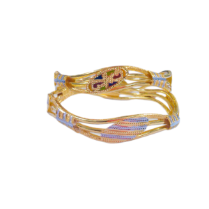 916 Gold Modern Vakiya Kadli - VK24