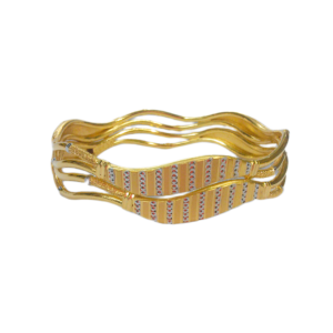 916 Gold Indian Design Vakiya Kadli - VK66