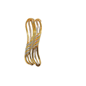 916 Gold Daily Wear Vakiya Kadli - VK72